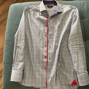 Larry levine mens dress shirt